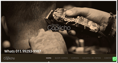 Desktop Screenshot of escolacapricho.com.br